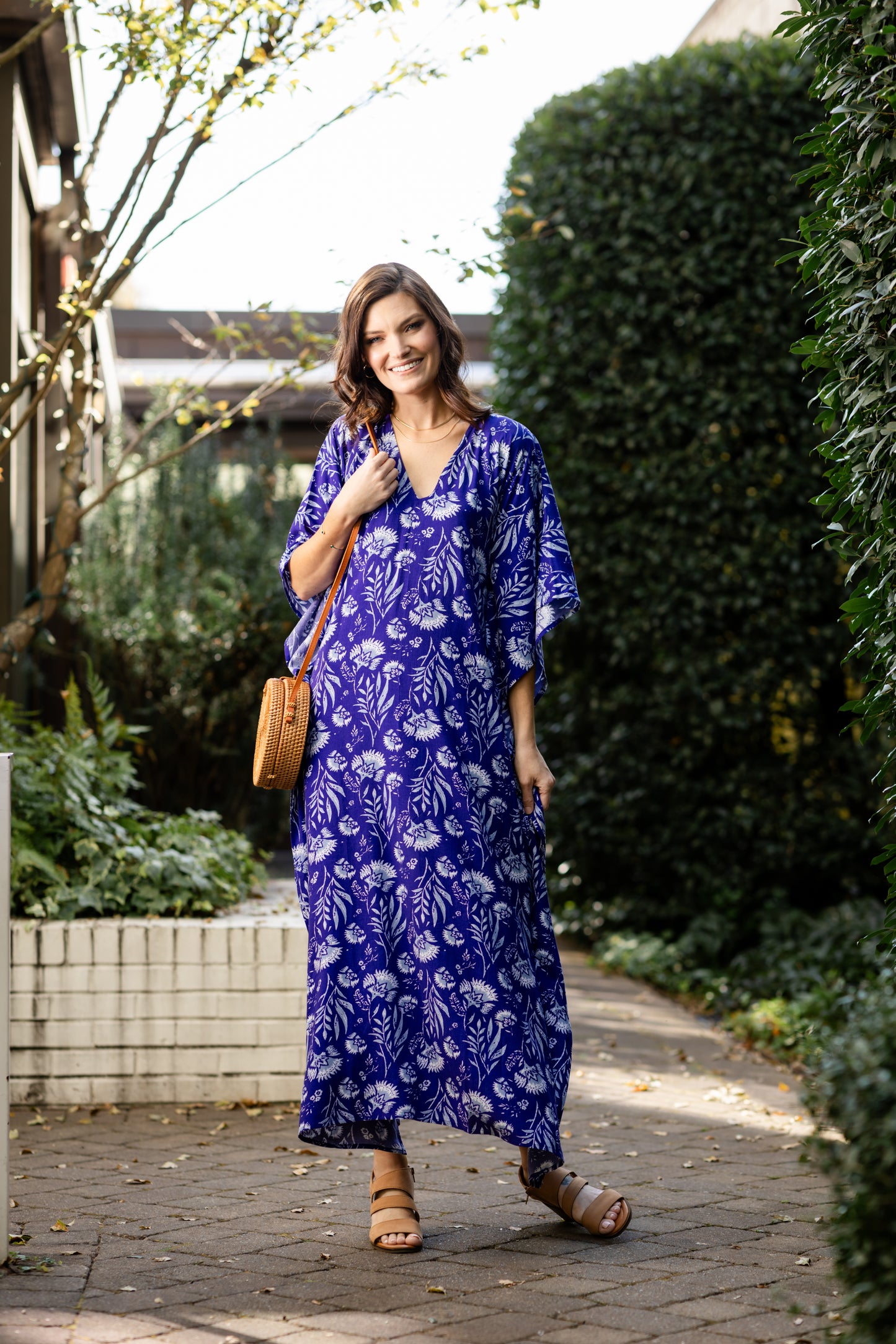 Endless Fit™ Marrakech Blue Long Caftan