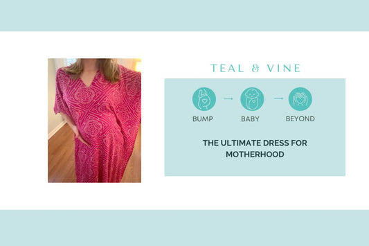 Best Maternity Dress for Bump, Baby and Beyond: Comfortable and Stylish Caftan