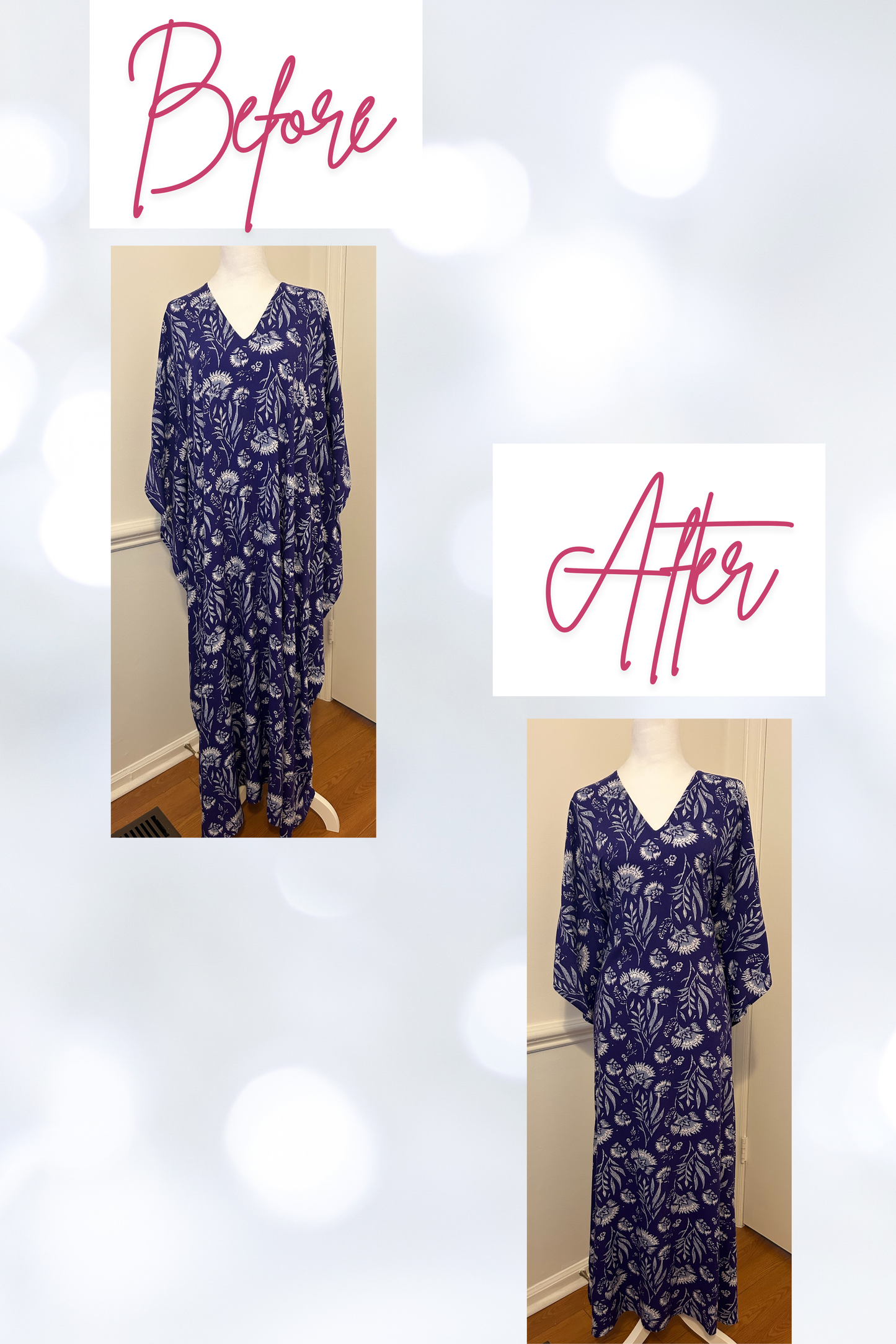 Endless Fit™ Marrakech Blue Long Caftan
